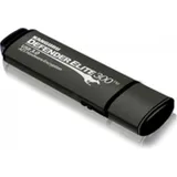 Kanguru Defender Elite300 - 128GB - 128 GB - USB Typ-A 3.2 Gen 1 (3.1 Gen 1) - (128 GB, USB-A), USB Stick, Schwarz Grau