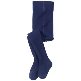 hessnatur Plüschstrumpfhose Blau 74