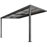 Juskys Terrassendach Jakarta 4 x 3 m grau
