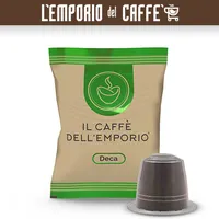 300 Kapseln der Kaffee Dell'Emporio Modell nespresso Dek Entkoffeiniert Grün