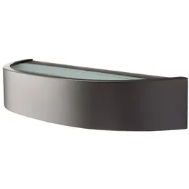 sg armaturen a/s LED-Wandleuchte Curve graphit 10 W 550 lm 3000 K inkl. IP65