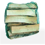 Kaminholz Laubholz-Mix,  kammergetrocknet, im  Netzsack  12,5 dm3, 30-33 cm