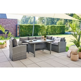 Trendline Dining Lounge Möbelset Grassina mit integrierter Auflagebox