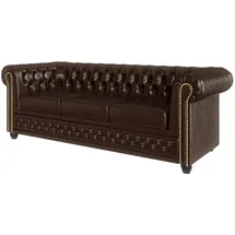 s-style möbel Chesterfield-Sofa mit Schlaffunktion