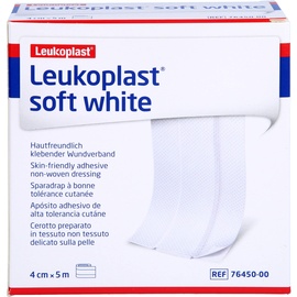 BSN Medical Leukoplast soft white Pflaster 4 cmx5 m Rolle