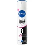 NIVEA Black & White Invisible Clear Spray 150 ml