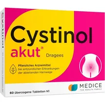 MEDICE CYSTINOL akut Dragees 60 St