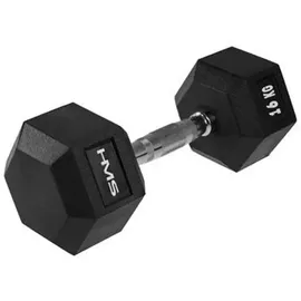HMS Hex Pro Kurzhantel 16 kg schwarz