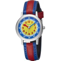 REGENT PUR Armbanduhr Quarz blau rot D2URF1472 - Blau