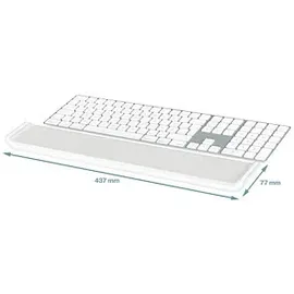 Leitz Tastatur-Handballenauflage Ergo Cosy grau