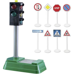 Speed Zone Verkehrsampel mit Licht und Verkehrszeichen