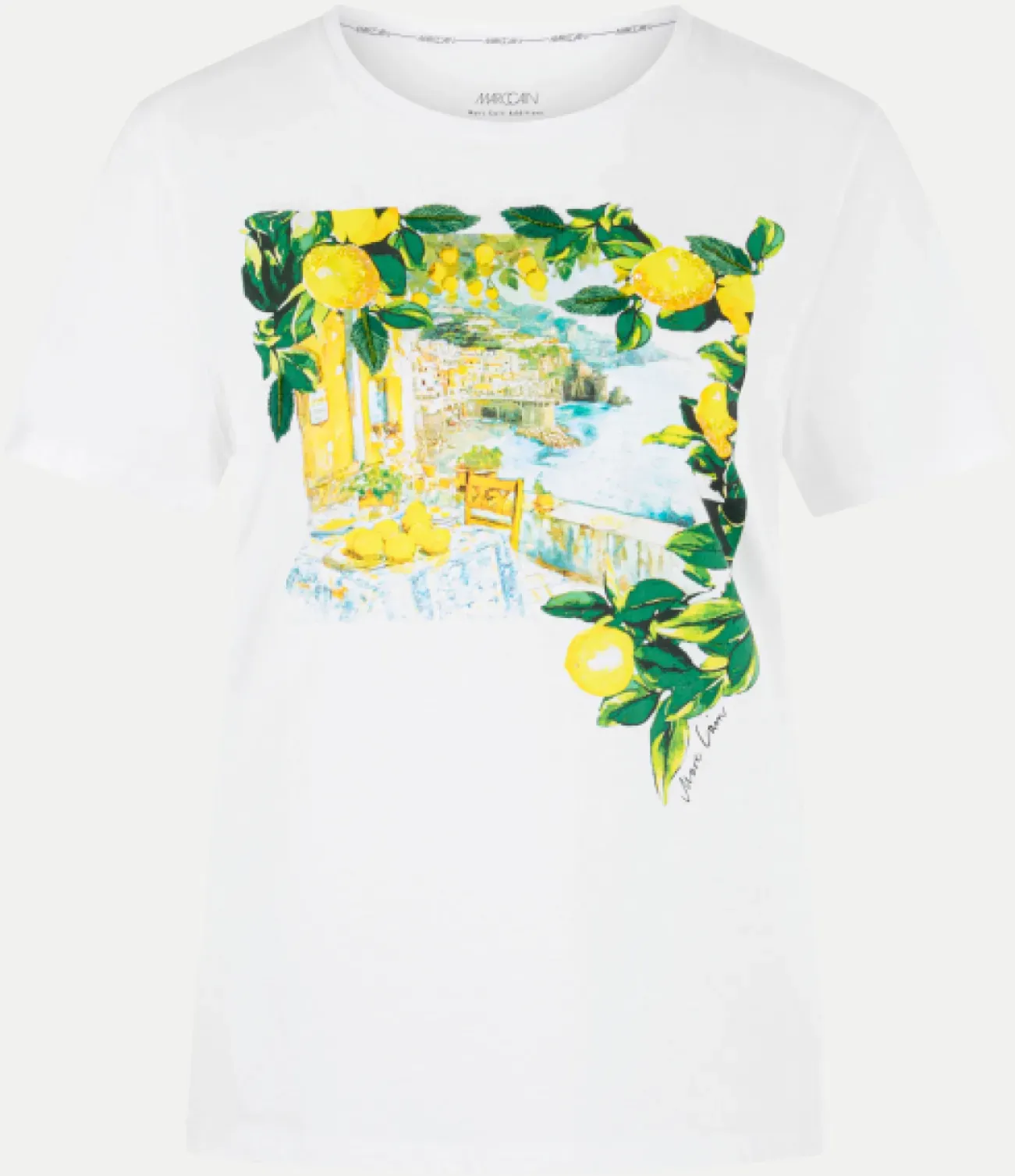 Relaxed-Fit T-Shirt Weiß 36