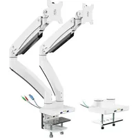 Ares wing Monitorhalterung 2 Monitore 17 35 Zoll Gasfeder