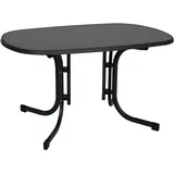 Greemotion Klapptisch 140 x 70 x 70 cm Anthrazit/Schief
