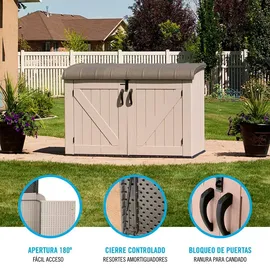 Lifetime Ultra-resistente Uv100 Outdoor-truhe 190x106x131 Cm - Multicolour - One Size