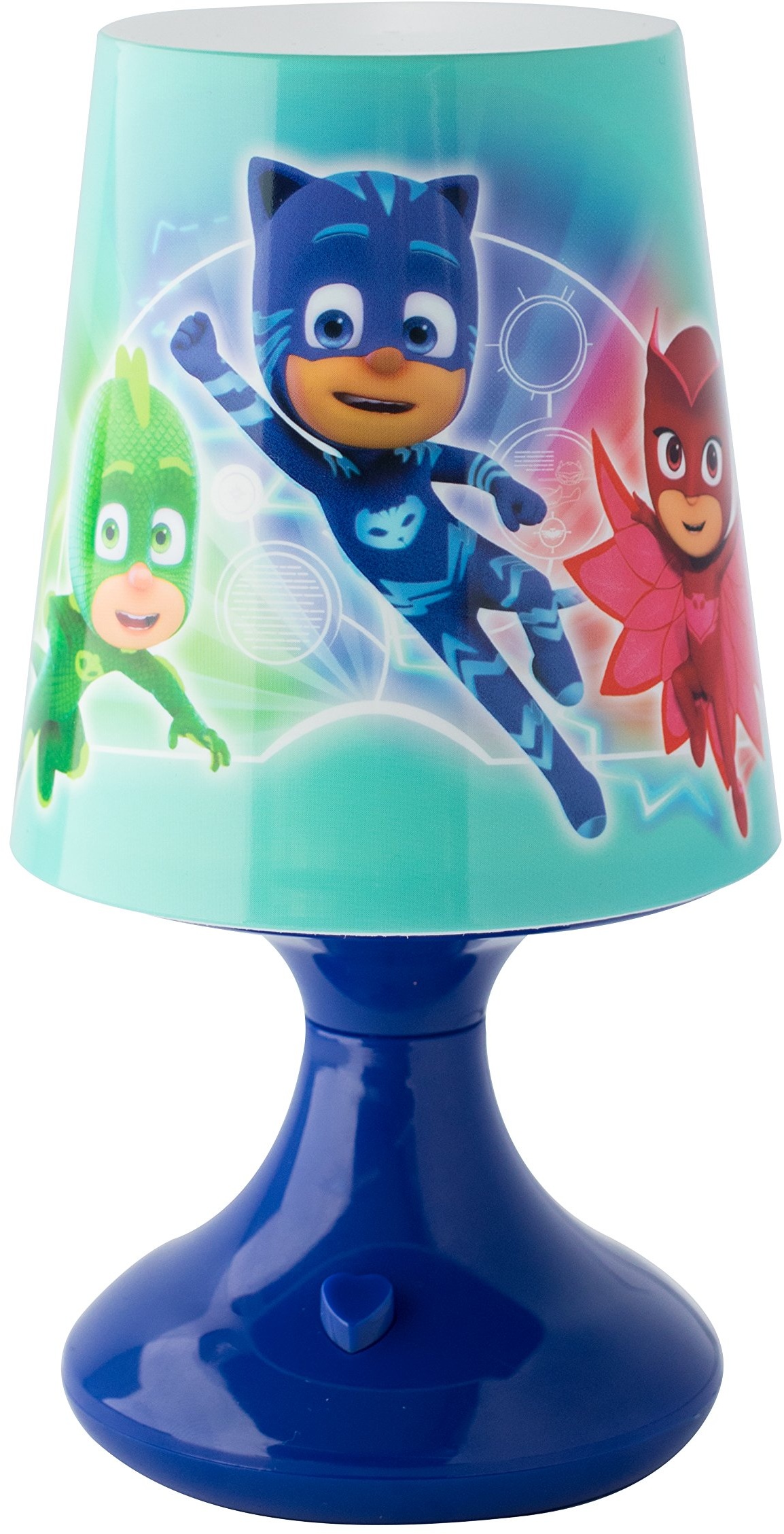 Joy Toy - PJ Masks LED Mini Lampenschirm - Batterie betrieben - in Geschenkpackung 10x10x19 cm