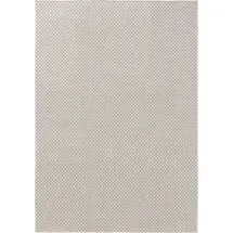 benuta In- & Outdoor Teppich Lou Weiß 300x400 cm Teppich Wohnzimmer Outdoorteppich Rechteckig Muster Modern Kurzflor Skandinavisch - Weiß