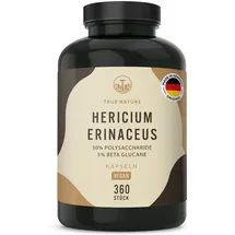 True Nature Hericium Erinaceus Lions Mane Kapseln 360 St.