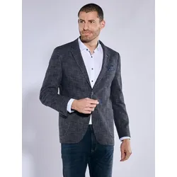 engbers Herren Freizeit-Sakko regular blau gemustert - 24