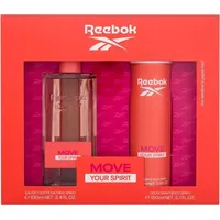 Reebok Move Your Spirit Eau de Toilette 100 ml + Deo Spray 150 ml Geschenkset