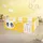 joyz Laufgitter, Gelb, Kunststoff, Quadratisch, 160x53x160 cm, Babymöbel, Laufstall Baby