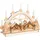 Brubaker Lichterbogen LED Weihnachten Schwibbogen Holz Weihnachtsmarkt 31 x 41 x 11 cm