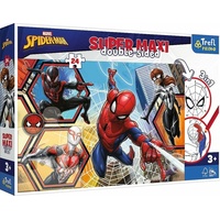 Trefl Primo Super Maxi Puzzle 24 Teile) und Malvorlage Marvel Spiderman