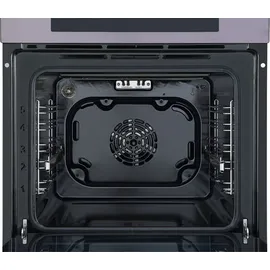 Respekta Backofen Herd Kochfeld Herdset Induktion Black Steel 2 Flexzonen Slider Respekta