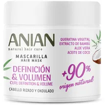 Anian Hair Care Definición & Volumen Mascarilla Quarina vegetal 350 ml