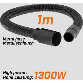 Timbertech TIMBERTECH® Industriestaubsauger-2300W Leistung, 30L, mit Blasfunktion, 3 Filter, Edelstahlbehälter, Farbwahl-Nass-Trockensauger, Industriesauger, Mehrzwecksauger, Multifunktionssauger (Blau)