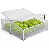Mojawo Frühbeet Alu Transparent HKP 4 mm 1,2 m2