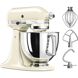 KITCHENAID Küchenmaschine "Artisan 5KSM125EAC", beige (creme), B:24cm H:36cm T:37cm, Küchenmaschinen, creme
