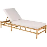 Venture Home Sonnenliege Cane Bambus, Rattan ca. 80x210 cm