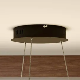 LINDBY Olada 1-flg. 51 cm rund schwarz