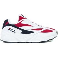 Fila Halbschuhe 1010291 , Weiß:40 - Rot, Schwarz