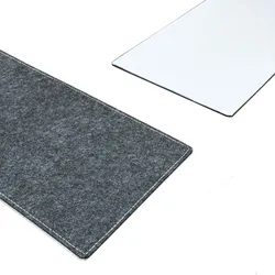 DuneDesign 2 Bierbank Polster Filz - 220x25 Bierbankauflagen Set Auflagen Bierzeltgarnitur