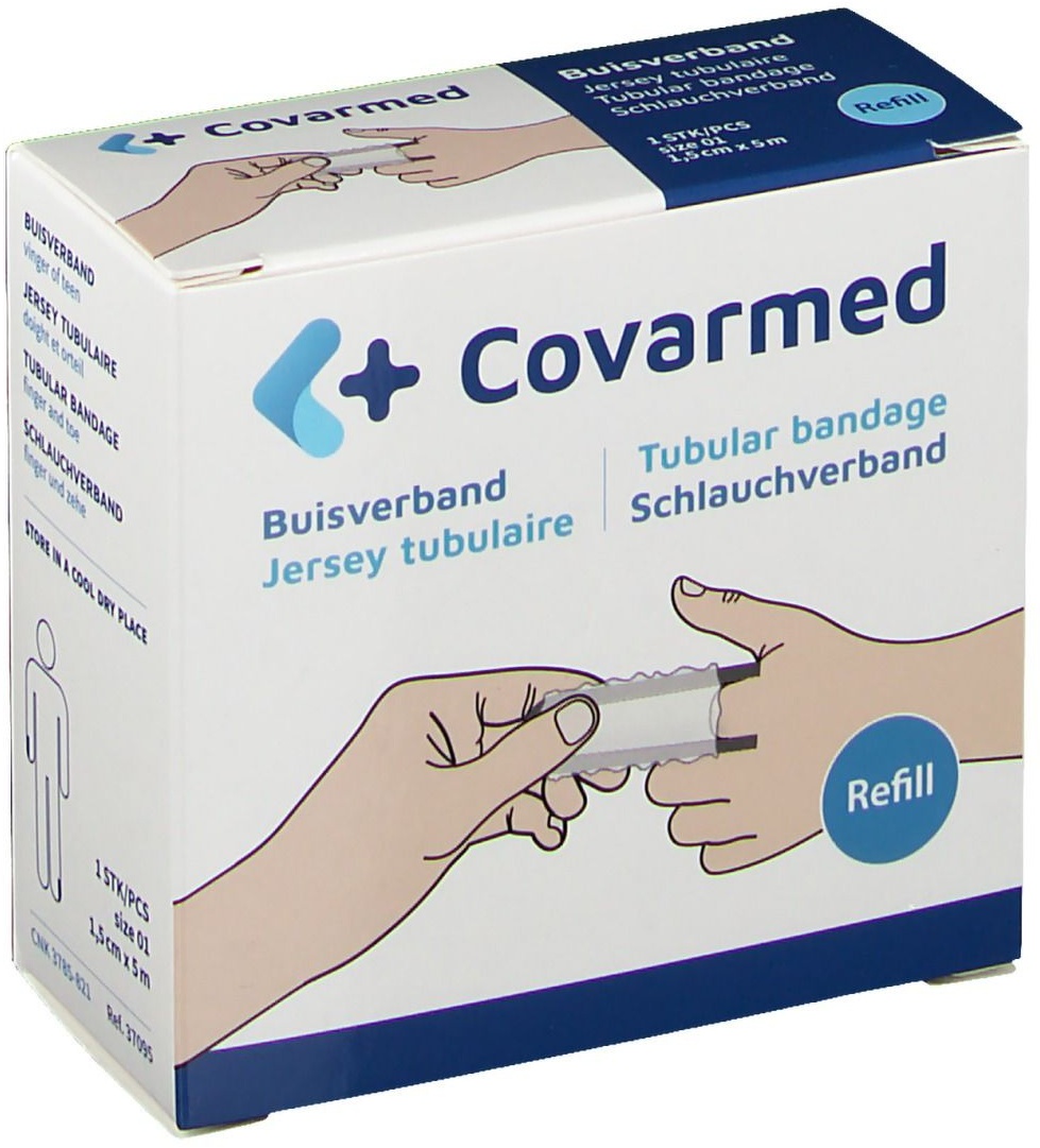 Covarmed Jersey tubulaire 1,5 cm x 5 m 1 pc(s) bandage(s)