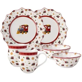 Villeroy & Boch Toy's Delight Frühstücks-Set 6-tlg. Lokomotive bunt