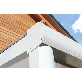 SKANHOLZ Terrassendach Garda 648 x 257 cm weiß