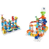 VTech Marble Rush - Rocket Set M100 E – Interaktive Murmelbahn mit spannenden Bahnelementen & Marble Rush - Adventure Set S100 – Interaktive Murmelbahn mit spannenden Bahnelementen