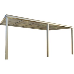 Beckmann Terrassendach Exklusiv Gr. 7, BxT: 508×321,7 cm, Bedachung Doppelstegplatten weiß