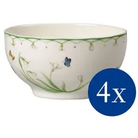 Villeroy & Boch Schüssel, 4Stk, Colourful Spring in grün