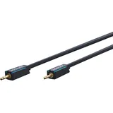 Clicktronic MP3-Audiokabel 3,5mm Klinken-Stecker > 3,5mm Klinken-Stecker 1,0m (70476)