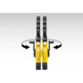 Stabila Rahmenbandmaß LBM 1000 Schwarz/Gelb 100 m