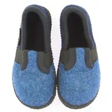 Beck Unisex Kinder Bobby Hausschuhe, Blau, 32 EU