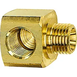 Riegler L-Einschraubverteiler, M5, SW 9, Messing