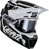 Leatt Leatt, Motorradhelm, Helmet Kit Moto 7.5 S23, Motocrosshelm - Weiß/Schwarz - XS