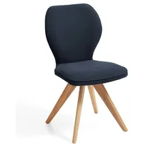 Niehoff Sitzmöbel Colorado Trend-Line Design-Stuhl Wildeiche/Webstoff - 180° drehbar - Natur