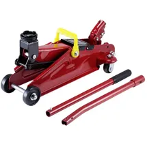 TOOLCRAFT Rangierwagenheber Stahl 13,5 - 33,5 cm rot
