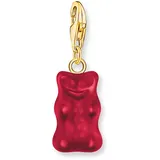 Thomas Sabo Charm Goldbär Rot 2190-413-10